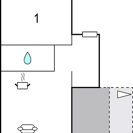 Daire 1 Bedroom Awesome In